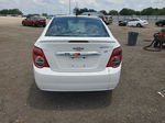 2013 Chevrolet Sonic Lt White vin: 1G1JC5SH4D4105241