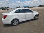 2013 Chevrolet Sonic Lt White vin: 1G1JC5SH4D4105241