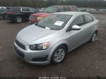 2013 Chevrolet Sonic Lt Auto Silver vin: 1G1JC5SH4D4118426