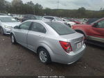 2013 Chevrolet Sonic Lt Auto Silver vin: 1G1JC5SH4D4118426