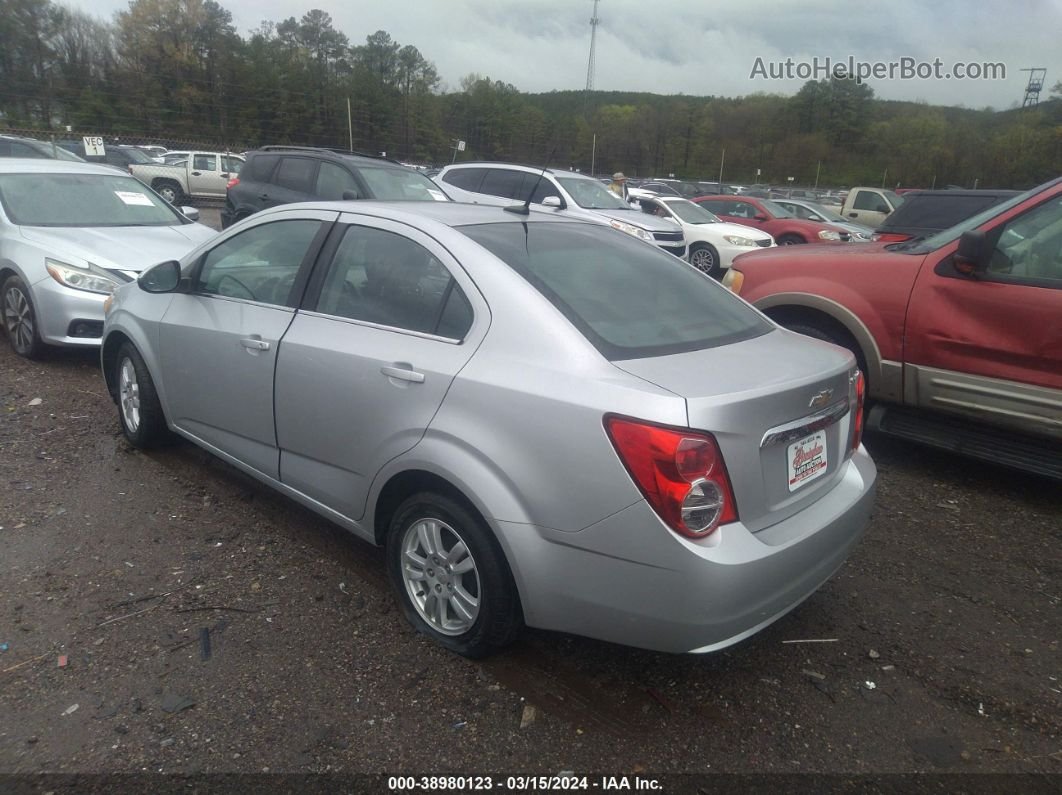 2013 Chevrolet Sonic Lt Auto Silver vin: 1G1JC5SH4D4118426