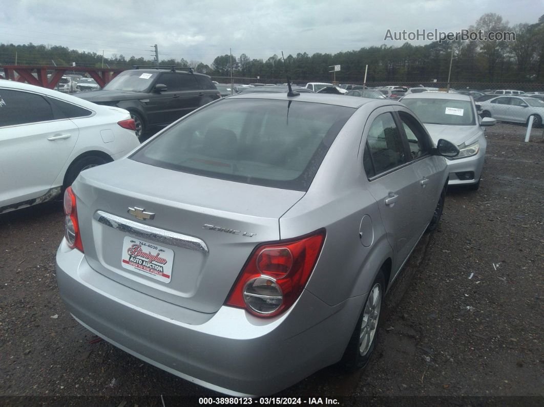 2013 Chevrolet Sonic Lt Auto Silver vin: 1G1JC5SH4D4118426