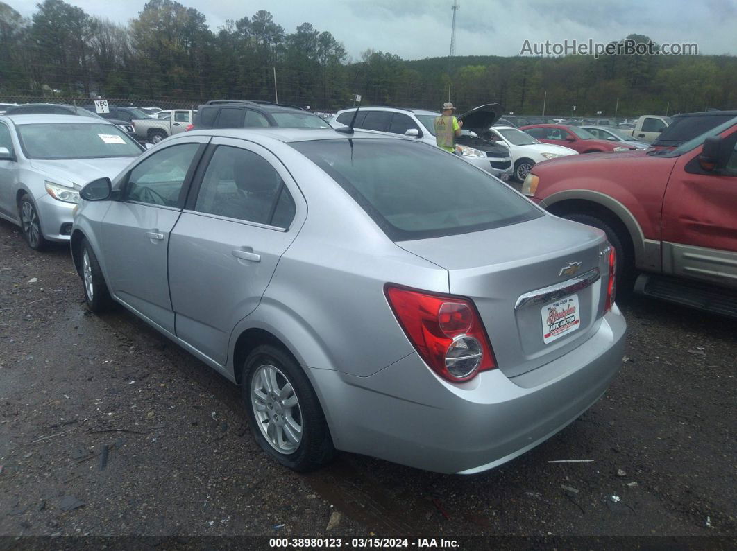 2013 Chevrolet Sonic Lt Auto Silver vin: 1G1JC5SH4D4118426