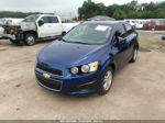 2013 Chevrolet Sonic Lt Blue vin: 1G1JC5SH4D4170218