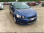 2013 Chevrolet Sonic Lt Blue vin: 1G1JC5SH4D4170218