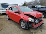 2013 Chevrolet Sonic Lt Red vin: 1G1JC5SH4D4174169