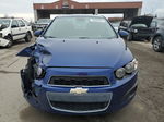 2013 Chevrolet Sonic Lt Blue vin: 1G1JC5SH4D4181137