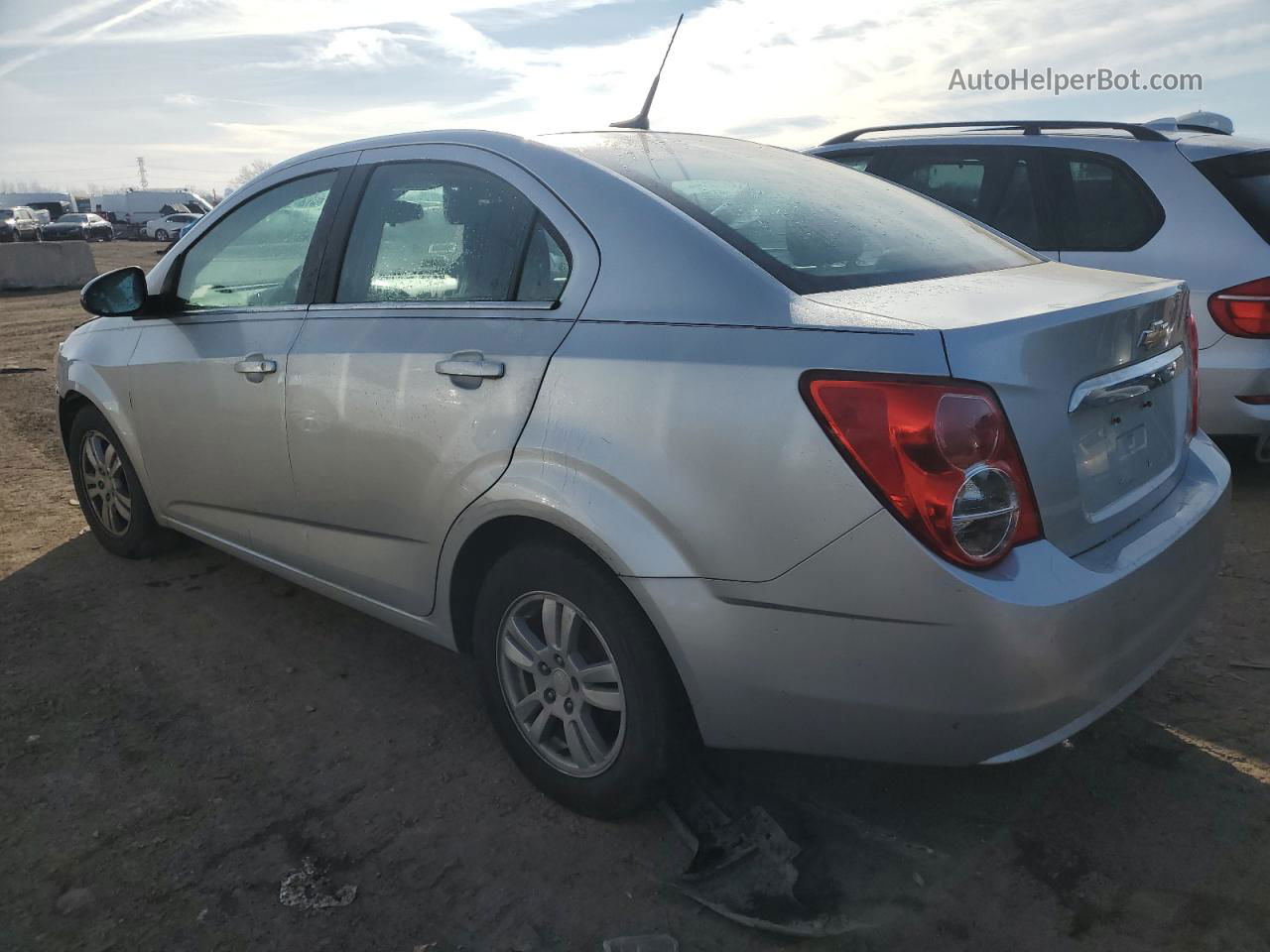 2013 Chevrolet Sonic Lt Gray vin: 1G1JC5SH4D4205016