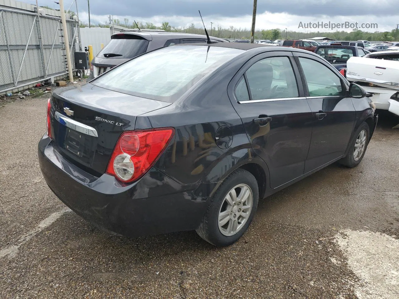 2013 Chevrolet Sonic Lt Угольный vin: 1G1JC5SH4D4237478