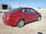 2013 Chevrolet Sonic Lt Бордовый vin: 1G1JC5SH4D4251879