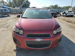 2013 Chevrolet Sonic Lt Бордовый vin: 1G1JC5SH4D4251879