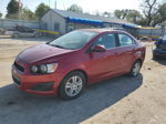 2013 Chevrolet Sonic Lt Burgundy vin: 1G1JC5SH4D4251879