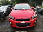 2014 Chevrolet Sonic Lt Red vin: 1G1JC5SH4E4154635