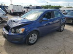 2014 Chevrolet Sonic Lt Blue vin: 1G1JC5SH4E4212663