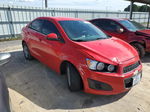 2014 Chevrolet Sonic Lt Red vin: 1G1JC5SH4E4223534