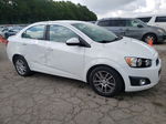 2014 Chevrolet Sonic Lt White vin: 1G1JC5SH4E4238776