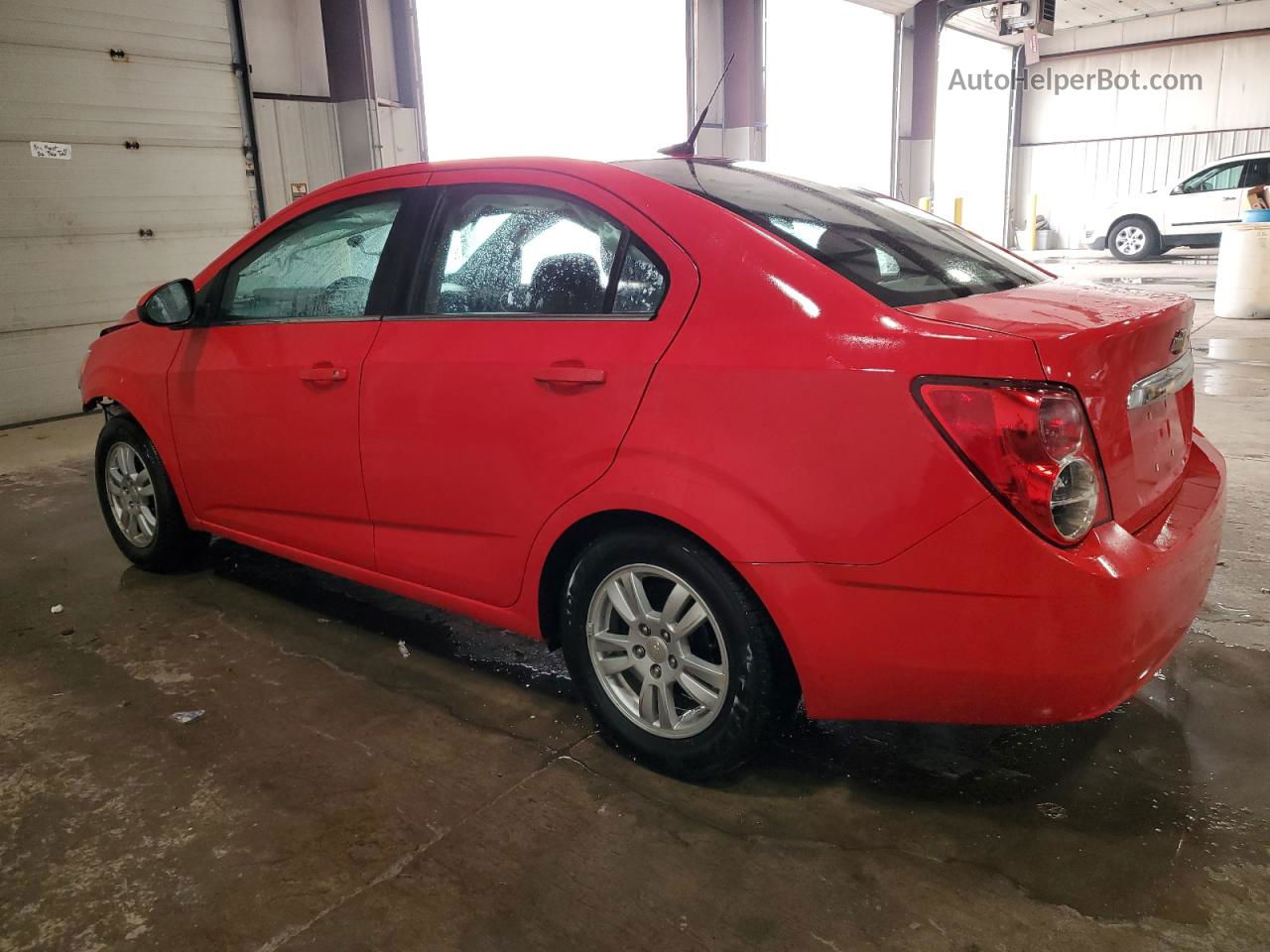 2014 Chevrolet Sonic Lt Red vin: 1G1JC5SH4E4242133