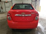 2014 Chevrolet Sonic Lt Red vin: 1G1JC5SH4E4242133