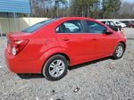 2013 Chevrolet Sonic Lt Red vin: 1G1JC5SH5D4154741