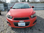 2013 Chevrolet Sonic Lt Red vin: 1G1JC5SH5D4154741