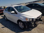 2013 Chevrolet Sonic Lt Белый vin: 1G1JC5SH5D4161110