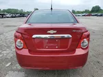 2013 Chevrolet Sonic Lt Red vin: 1G1JC5SH5D4183365