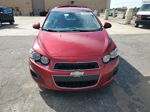 2013 Chevrolet Sonic Lt Бордовый vin: 1G1JC5SH5D4238882