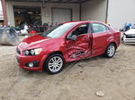 2013 Chevrolet Sonic Lt Red vin: 1G1JC5SH5D4247033