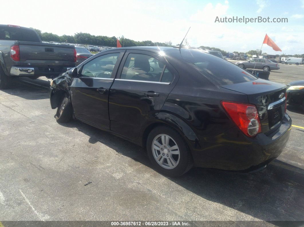 2013 Chevrolet Sonic Lt Black vin: 1G1JC5SH5D4257805