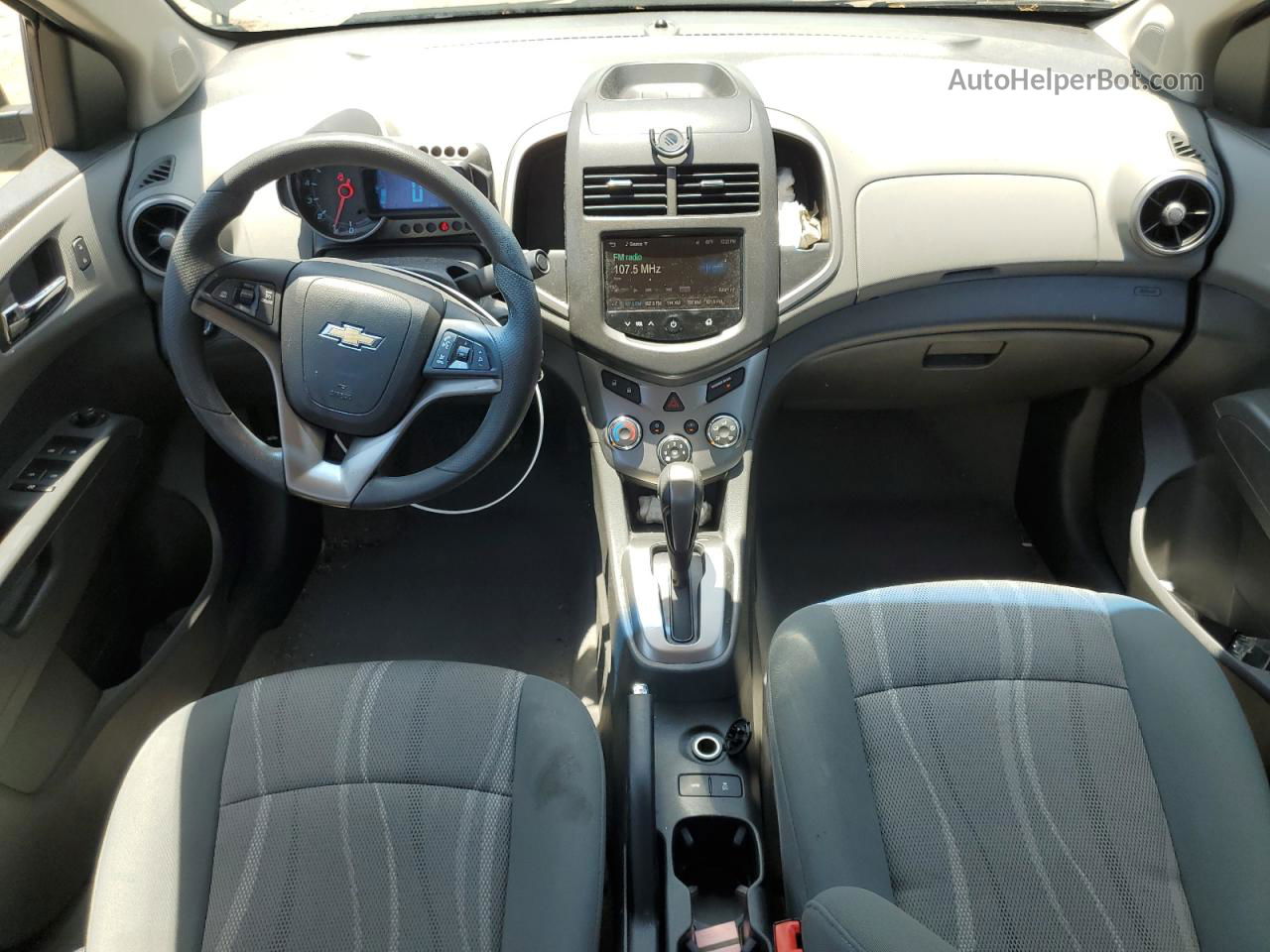 2014 Chevrolet Sonic Lt Черный vin: 1G1JC5SH5E4137973