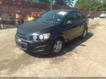 2014 Chevrolet Sonic Lt Black vin: 1G1JC5SH5E4163618