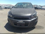 2014 Chevrolet Sonic Lt Серый vin: 1G1JC5SH5E4170746