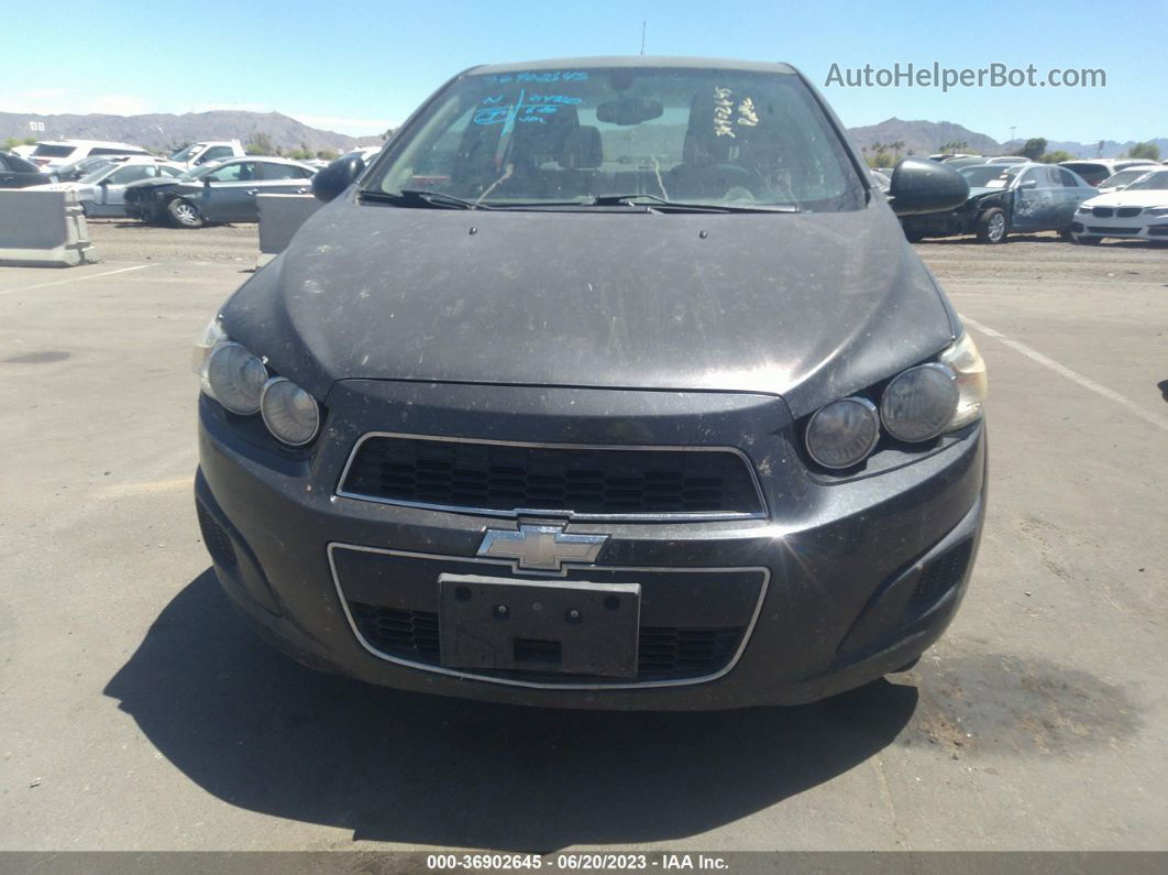 2014 Chevrolet Sonic Lt Серый vin: 1G1JC5SH5E4170746