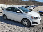 2014 Chevrolet Sonic Lt White vin: 1G1JC5SH5E4228712