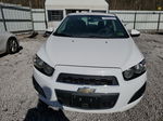 2014 Chevrolet Sonic Lt White vin: 1G1JC5SH5E4228712