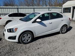 2014 Chevrolet Sonic Lt White vin: 1G1JC5SH5E4228712