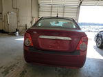 2013 Chevrolet Sonic Lt Burgundy vin: 1G1JC5SH6D4175386