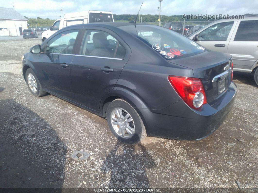 2013 Chevrolet Sonic Lt Gray vin: 1G1JC5SH6D4175548