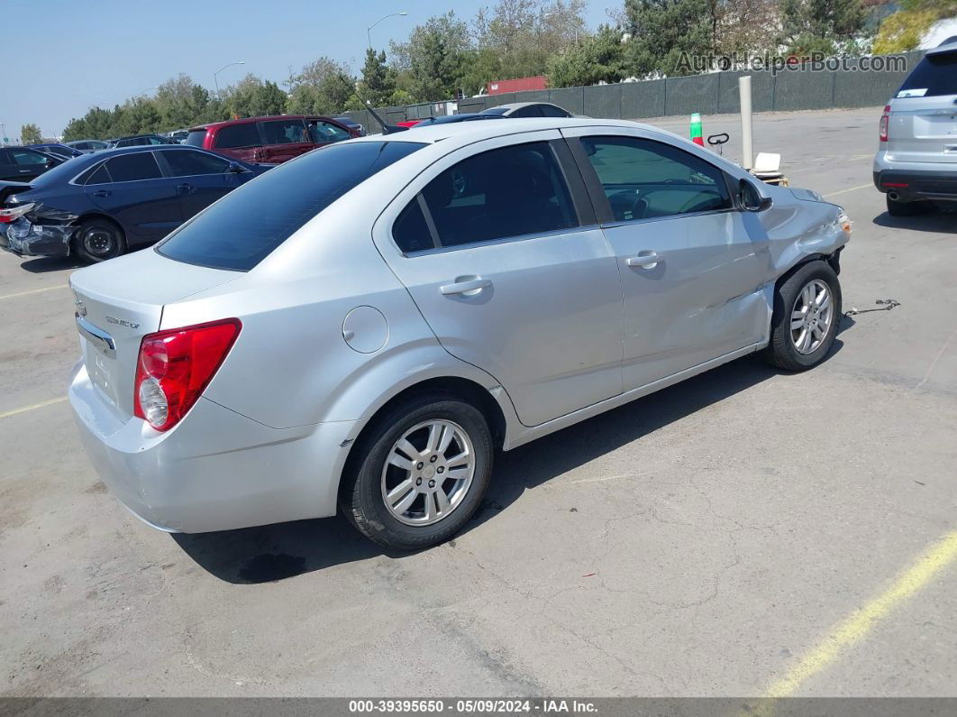 2013 Chevrolet Sonic Lt Auto Gray vin: 1G1JC5SH6D4176246