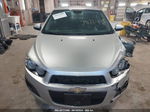 2013 Chevrolet Sonic Lt Auto Серебряный vin: 1G1JC5SH6D4190664