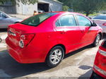 2014 Chevrolet Sonic Lt Red vin: 1G1JC5SH6E4164311