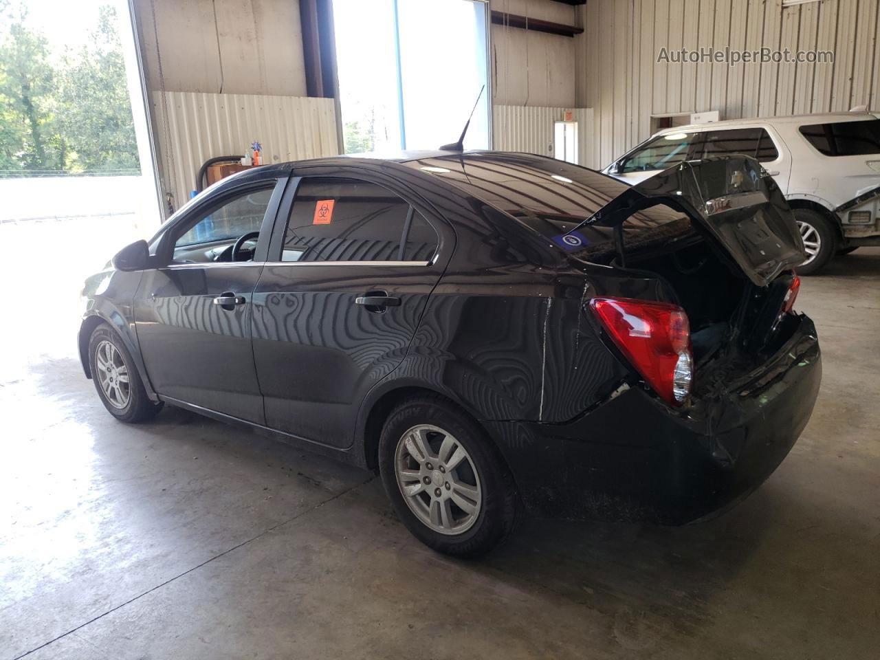 2014 Chevrolet Sonic Lt Black vin: 1G1JC5SH6E4201714