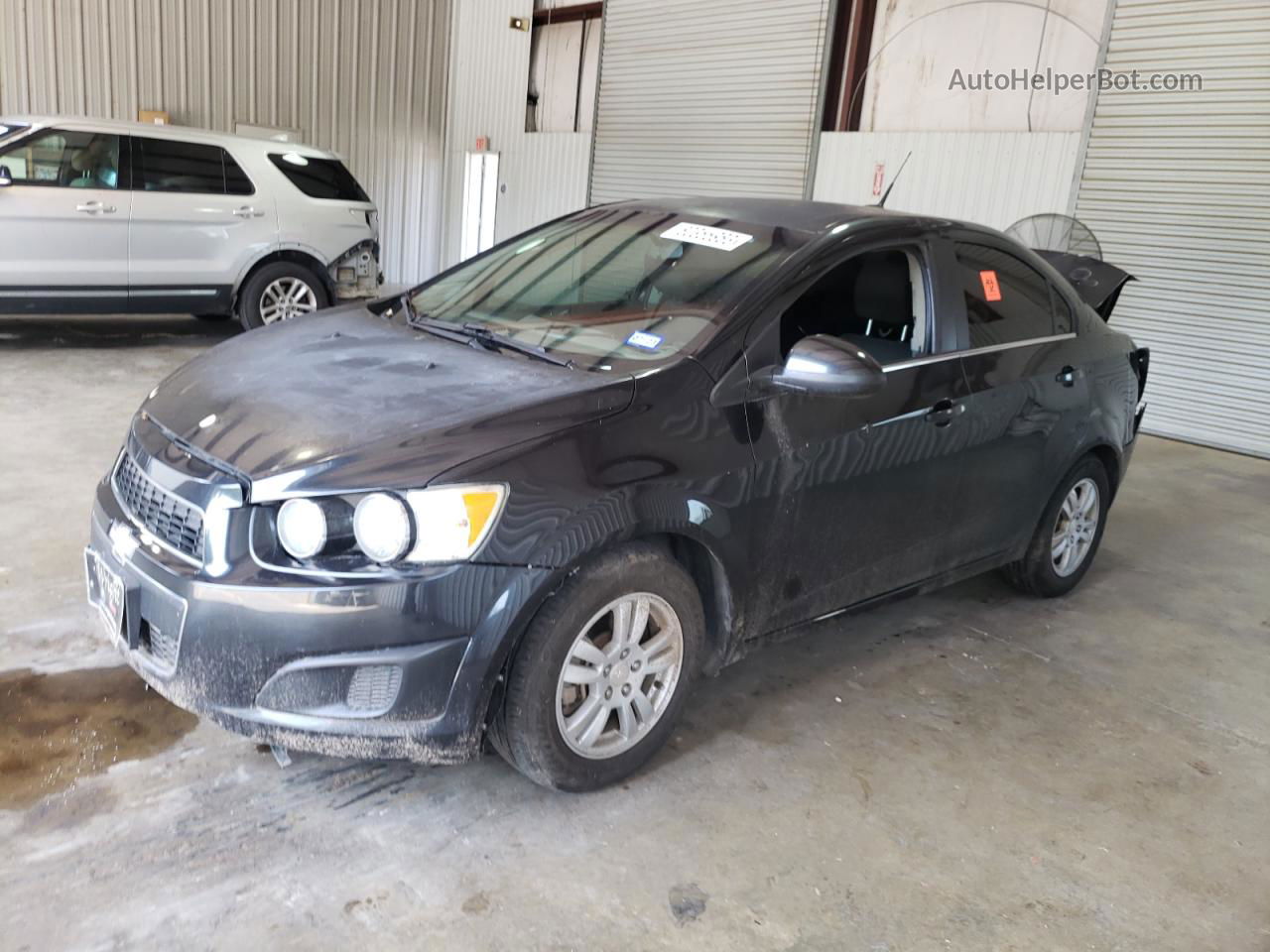 2014 Chevrolet Sonic Lt Black vin: 1G1JC5SH6E4201714