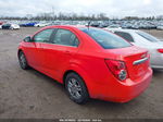 2014 Chevrolet Sonic Lt Auto Red vin: 1G1JC5SH6E4244143