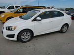 2013 Chevrolet Sonic Lt White vin: 1G1JC5SH7D4139920