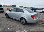 2013 Chevrolet Sonic Lt Auto Silver vin: 1G1JC5SH7D4146446