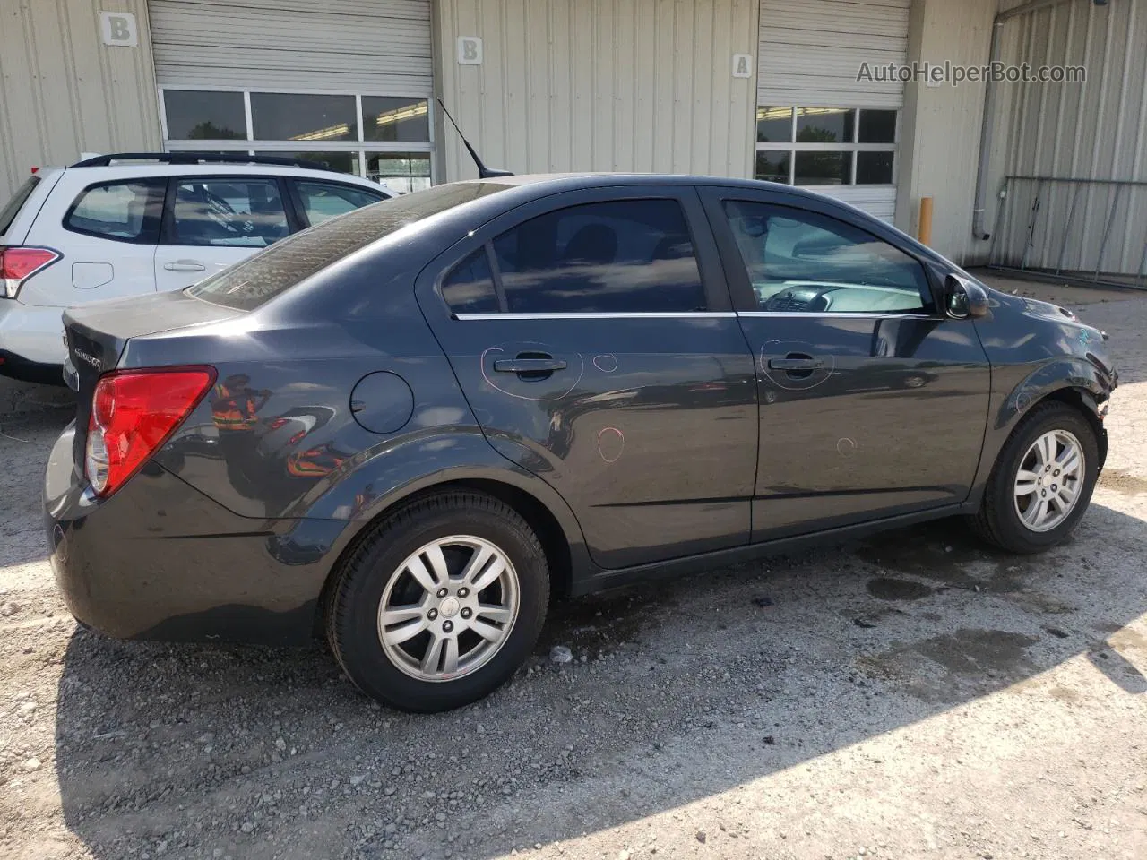 2014 Chevrolet Sonic Lt Серый vin: 1G1JC5SH7E4113335