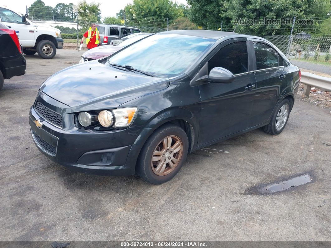 2014 Chevrolet Sonic Lt Auto Black vin: 1G1JC5SH7E4221566