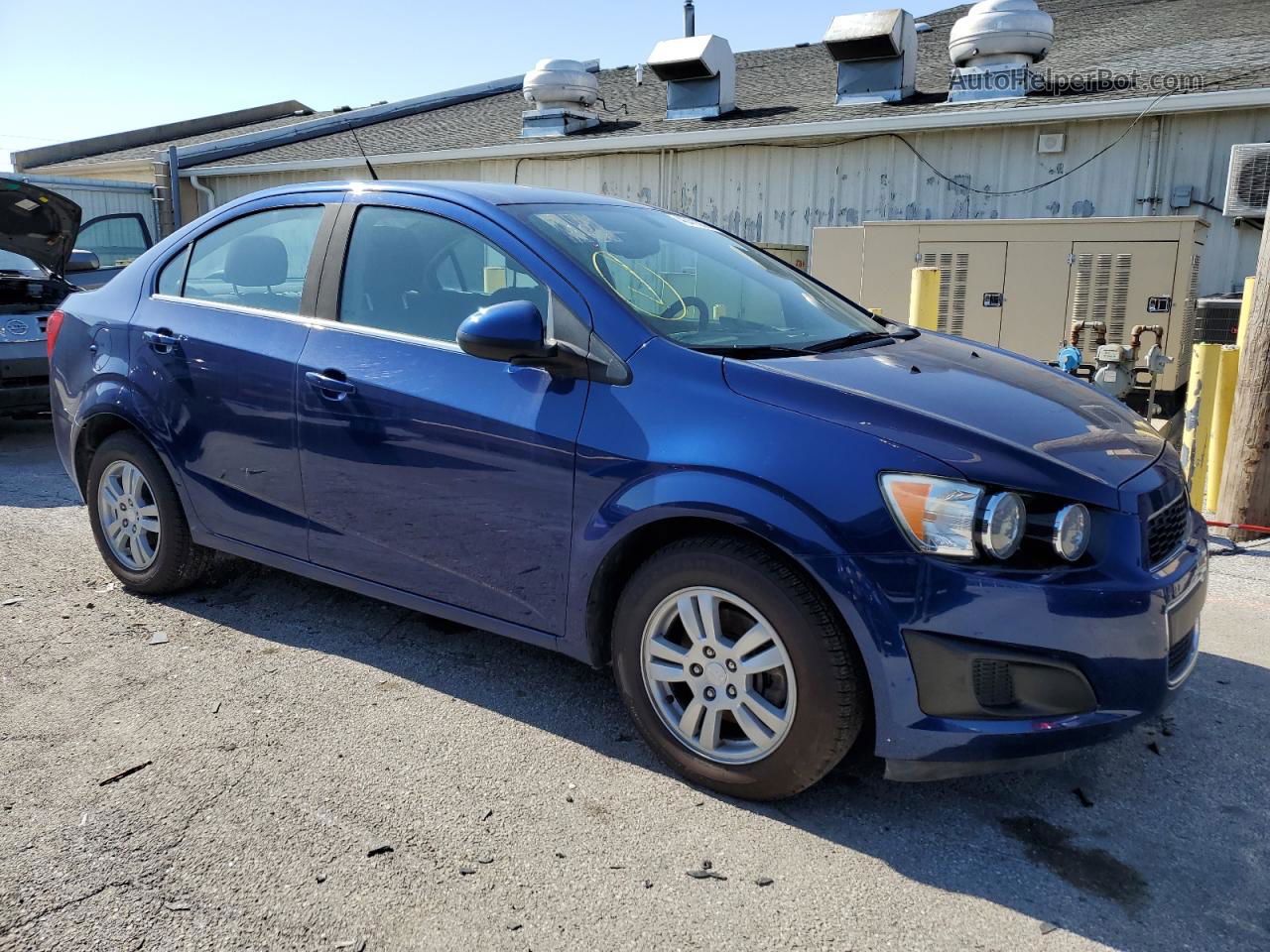 2014 Chevrolet Sonic Lt Blue vin: 1G1JC5SH7E4222426