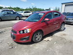 2013 Chevrolet Sonic Lt Красный vin: 1G1JC5SH8D4143216